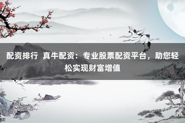 配资排行  真牛配资：专业股票配资平台，助您轻松实现财富增值